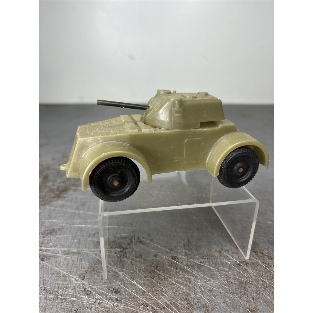 TIM MEE TOYS VINTAGE 1950s STAGHOUND ARMORED CAR FOR PLASTIC ARMY TOY SOLDIERS‎